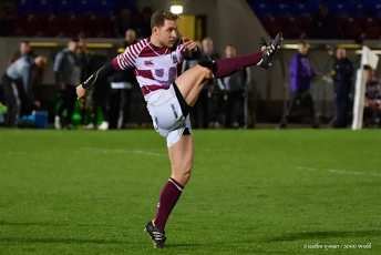 Watsonians vs Melrose 04.11.17 Andrew Chalmers kick